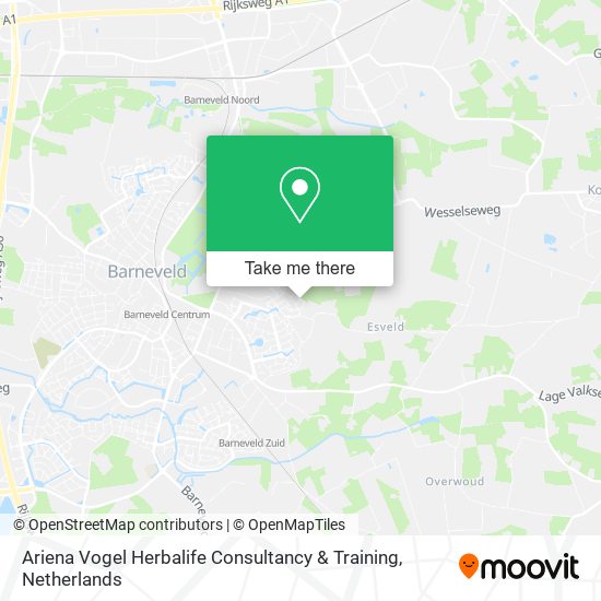 Ariena Vogel Herbalife Consultancy & Training map