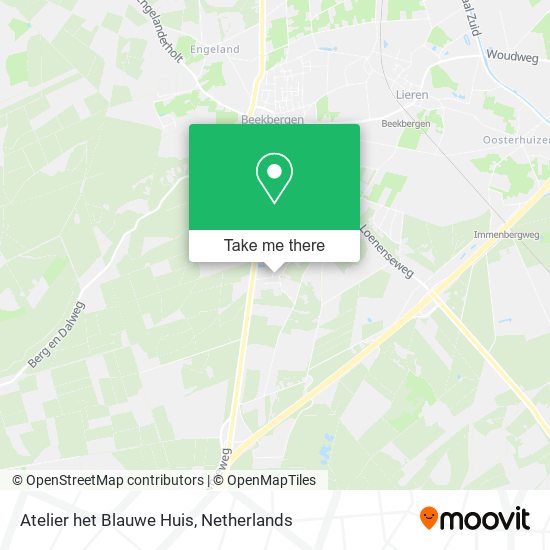 Atelier het Blauwe Huis map