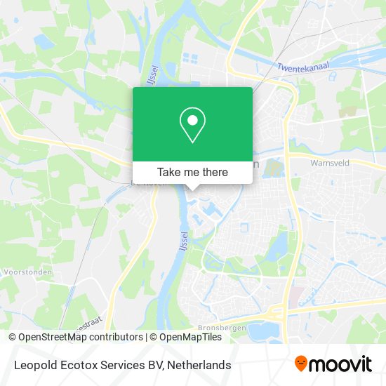 Leopold Ecotox Services BV Karte