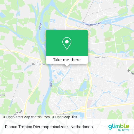 Discus Tropica Dierenspeciaalzaak map