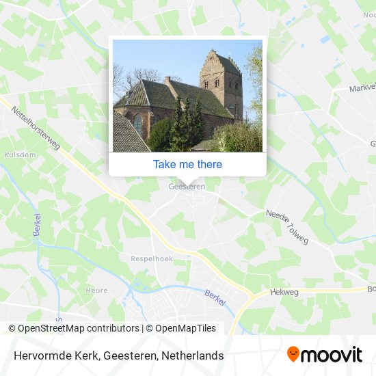 Hervormde Kerk, Geesteren Karte