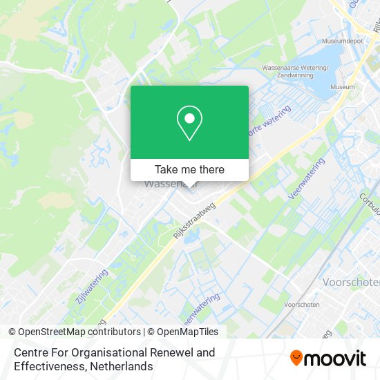 Centre For Organisational Renewel and Effectiveness map