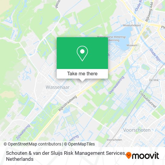 Schouten & van der Sluijs Risk Management Services map