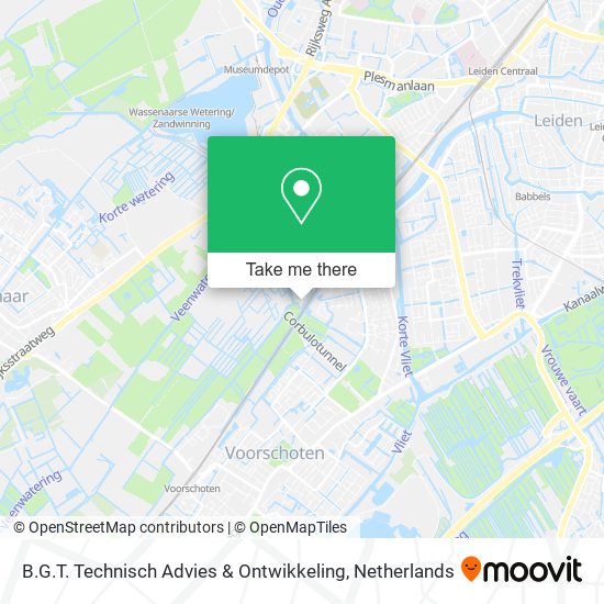 B.G.T. Technisch Advies & Ontwikkeling map