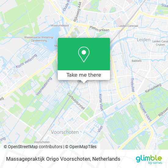 Massagepraktijk Origo Voorschoten map