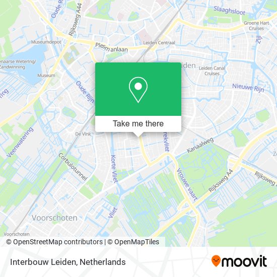 Interbouw Leiden map