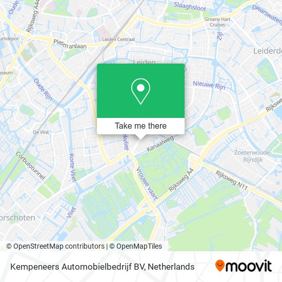 Kempeneers Automobielbedrijf BV map