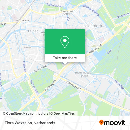 Flora Waxsalon Karte