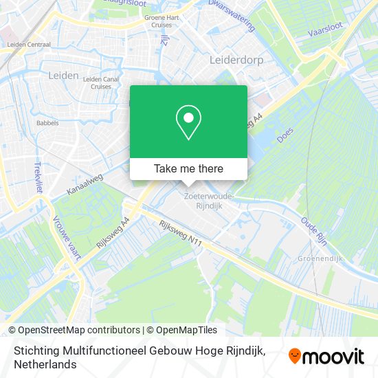 Stichting Multifunctioneel Gebouw Hoge Rijndijk Karte