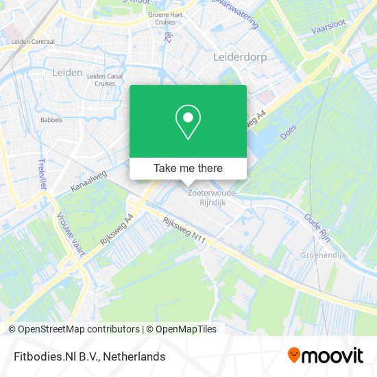 Fitbodies.Nl B.V. map