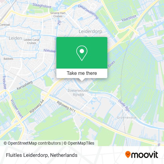 Fluitles Leiderdorp Karte