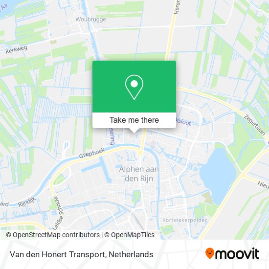 Van den Honert Transport map