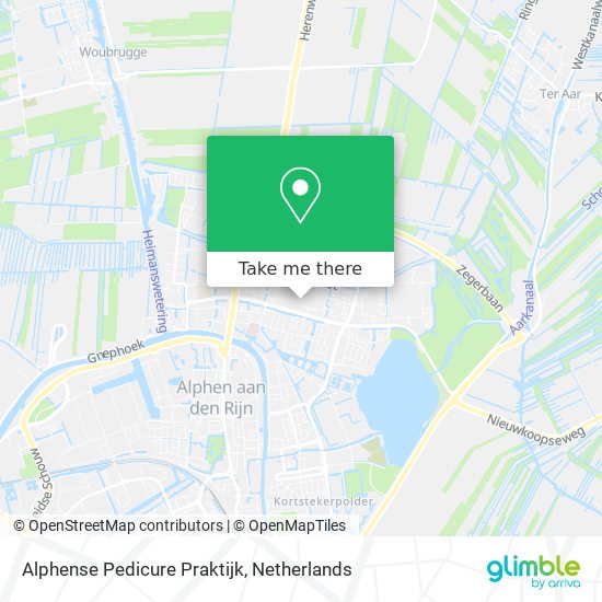 Alphense Pedicure Praktijk map