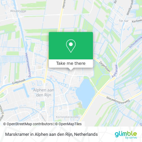 Marskramer in Alphen aan den Rijn map