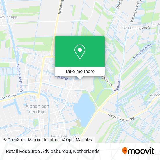 Retail Resource Adviesbureau map