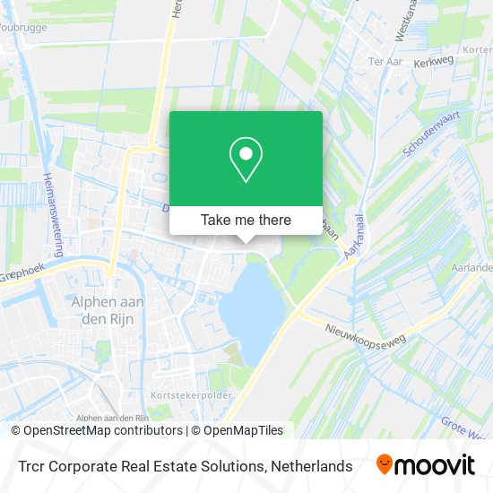 Trcr Corporate Real Estate Solutions map