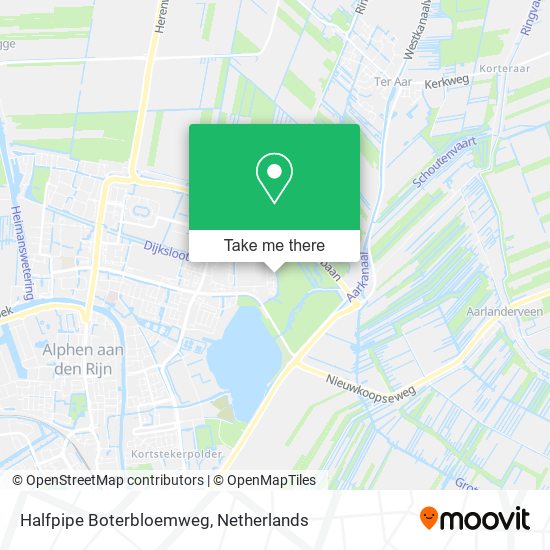 Halfpipe Boterbloemweg map