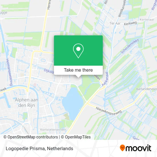 Logopedie Prisma map