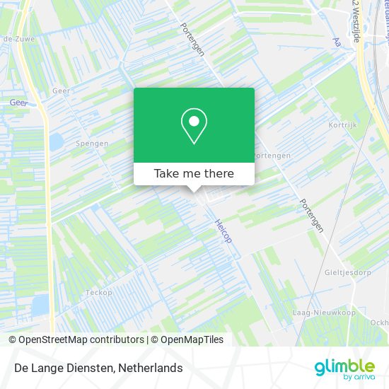 De Lange Diensten map