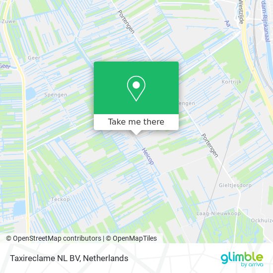 Taxireclame NL BV Karte