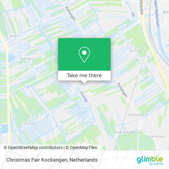 Christmas Fair Kockengen map