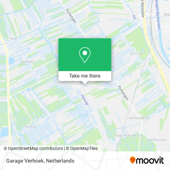 Garage Verhoek map