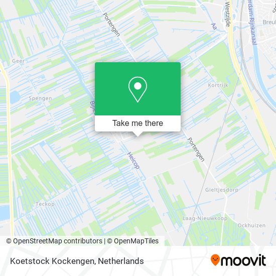 Koetstock Kockengen map