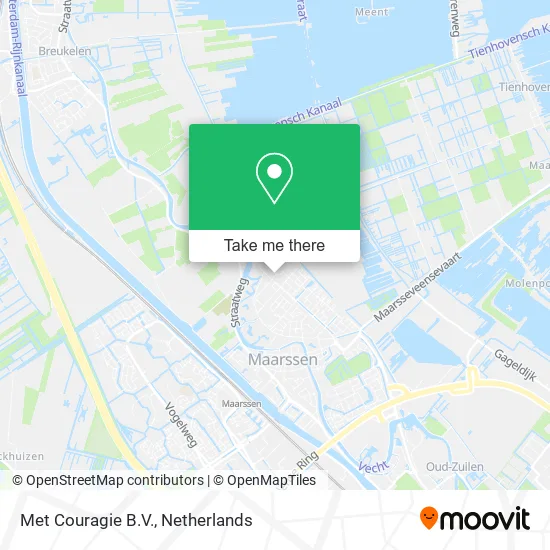 Met Couragie B.V. map