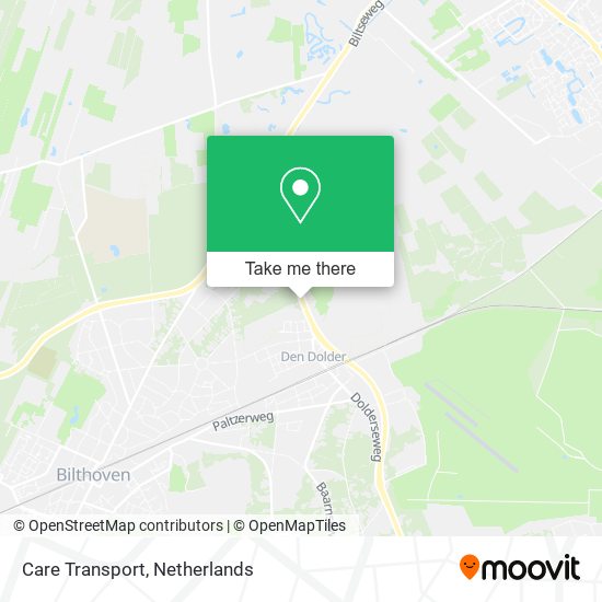 Care Transport map