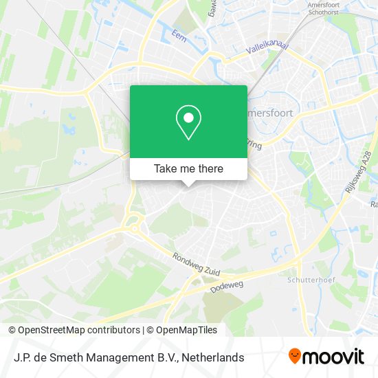 J.P. de Smeth Management B.V. map