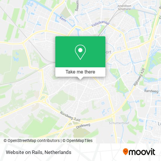 Website on Rails map