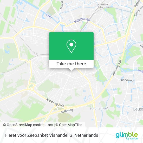 Fieret voor Zeebanket Vishandel G map