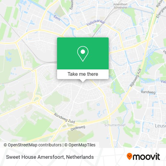 Sweet House Amersfoort map