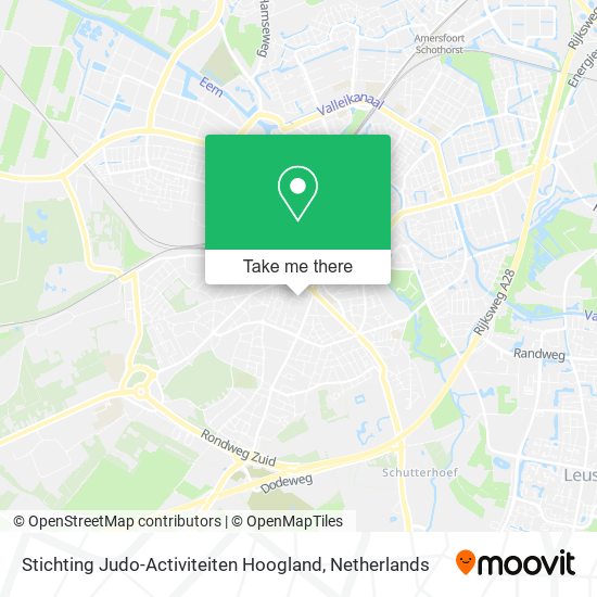 Stichting Judo-Activiteiten Hoogland Karte