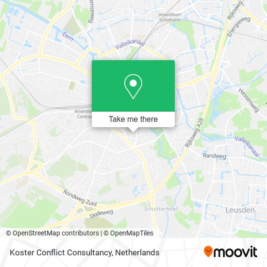 Koster Conflict Consultancy map