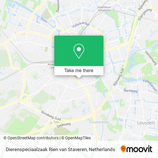 Dierenspeciaalzaak Rien van Staveren map