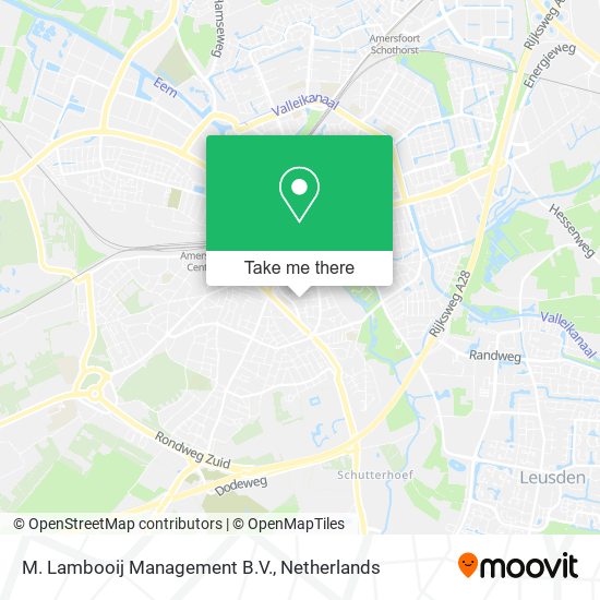 M. Lambooij Management B.V. map