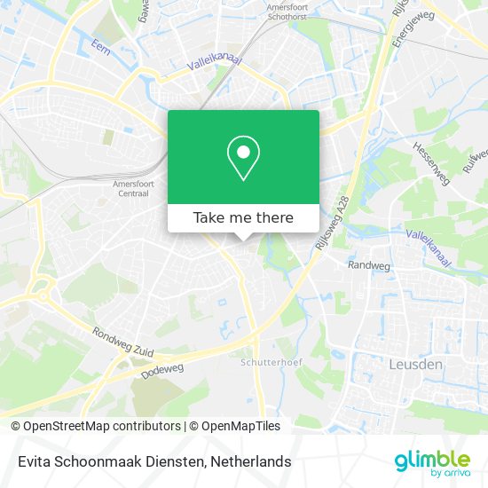 Evita Schoonmaak Diensten map