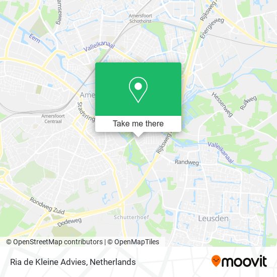 Ria de Kleine Advies map