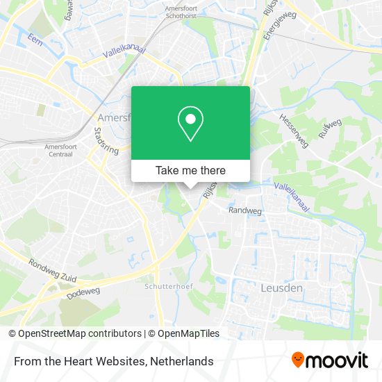 From the Heart Websites map