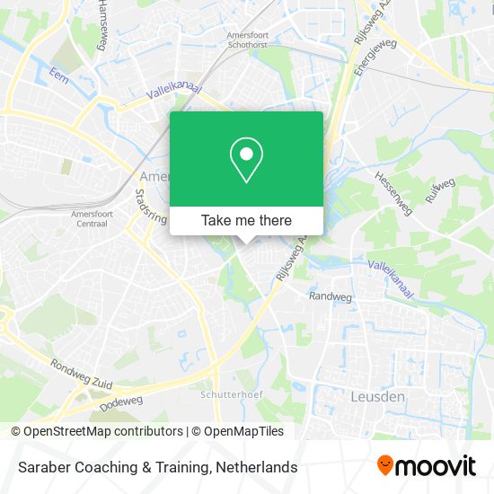 Saraber Coaching & Training map
