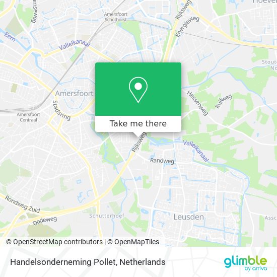 Handelsonderneming Pollet map