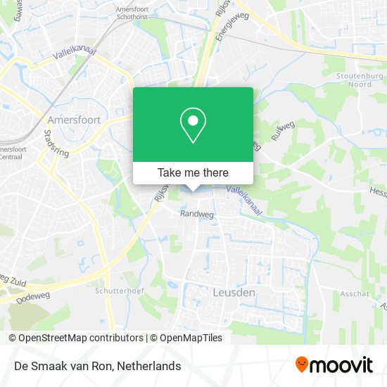 De Smaak van Ron map