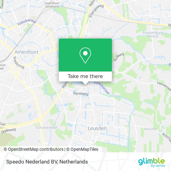 Speedo Nederland BV map