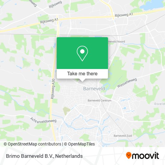 Brimo Barneveld B.V. map