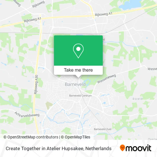 Create Together in Atelier Hupsakee map