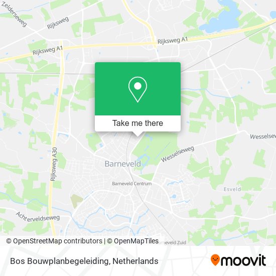 Bos Bouwplanbegeleiding map