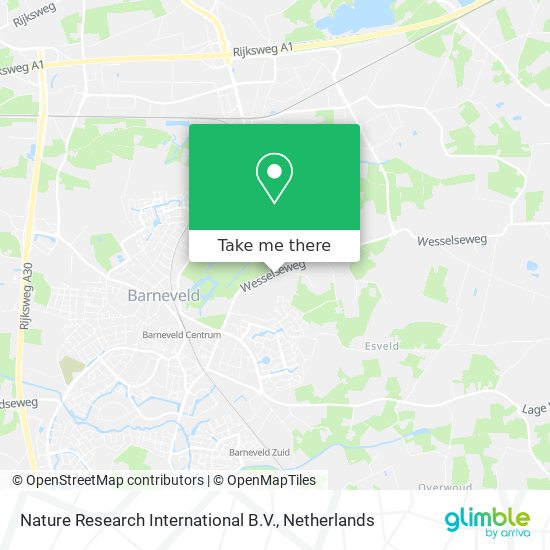 Nature Research International B.V. map