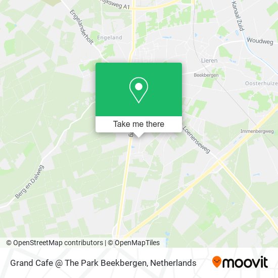 Grand Cafe @ The Park Beekbergen map