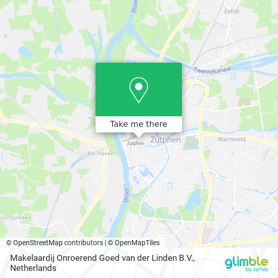 Makelaardij Onroerend Goed van der Linden B.V. map